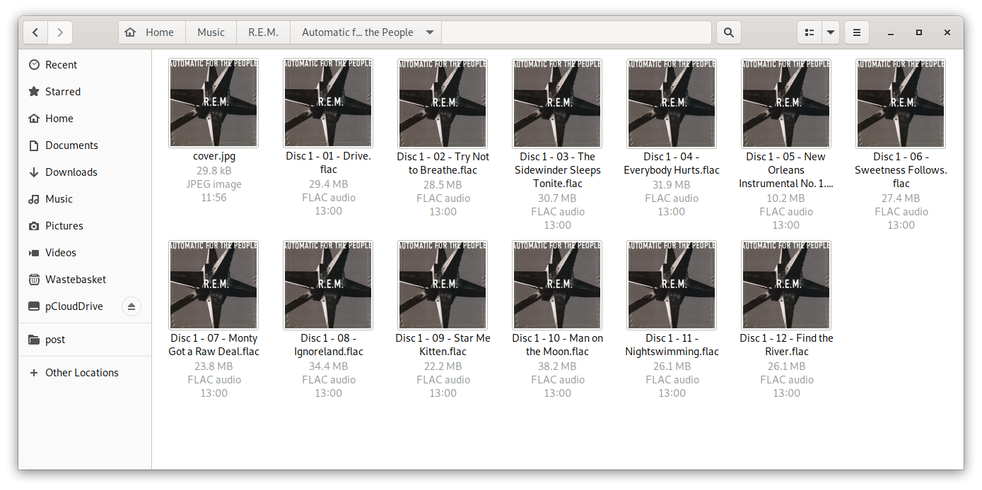 With correct thumbnails